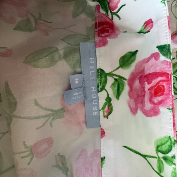 Hill House Isabella Crop Top and Mirabel Skirt Pink Roses - Picture 6 of 8